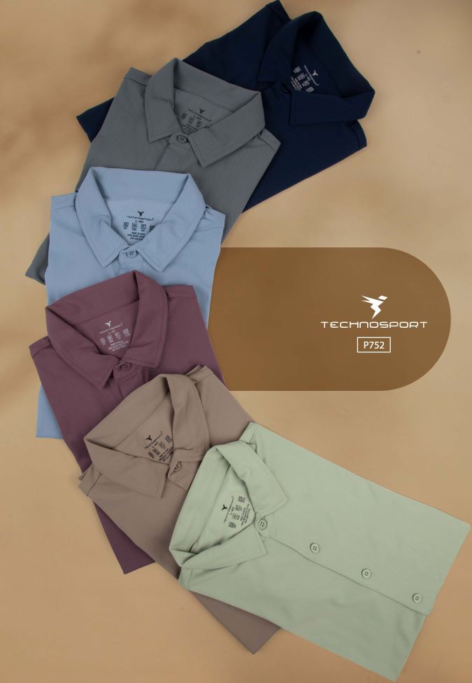 P752/2-4 | TECHNOSPORT MENS BASIC SHIRT H/S