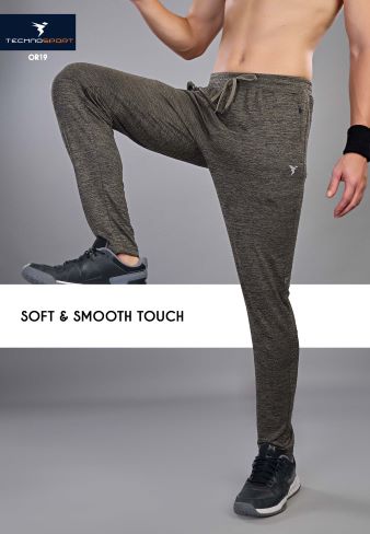 OR19/93-4 | TECHNOSPORT MENS BASIC MELANGE TRACKPANT