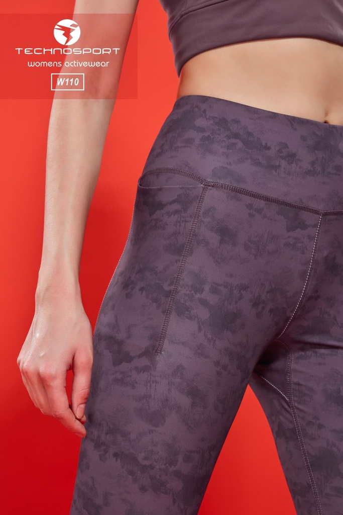 W110/4-5 | TECHNOSPORT WOMENS DIGITAL PRINT TIGHTS