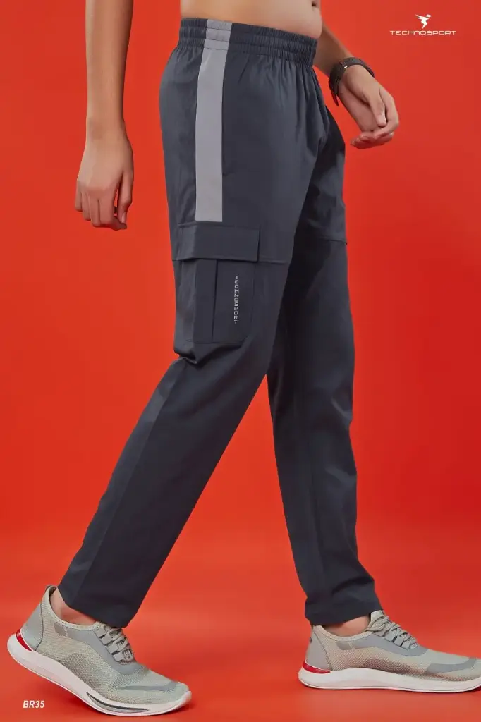 BR35-4 | TECHNOSPORT BOYS BASIC CARGO JOGGERS