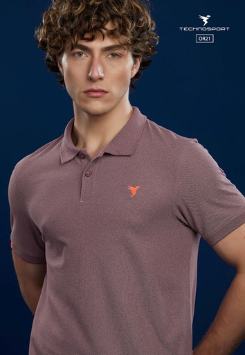 OR21/9-1 | TECHNOSPORT MENS BASIC POLO MELANGE